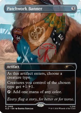 Patchwork Banner (SLD-2466)  - Secret Lair Drop Series