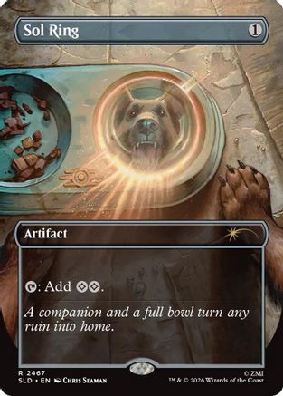 Sol Ring (2467) (SLD-2467)  Foil - Secret Lair Drop Series