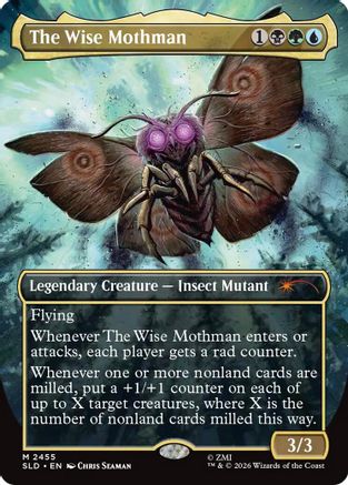 The Wise Mothman (SLD-2455)  - Secret Lair Drop Series