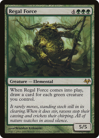 Regal Force (EVE-074)  Foil - Eventide