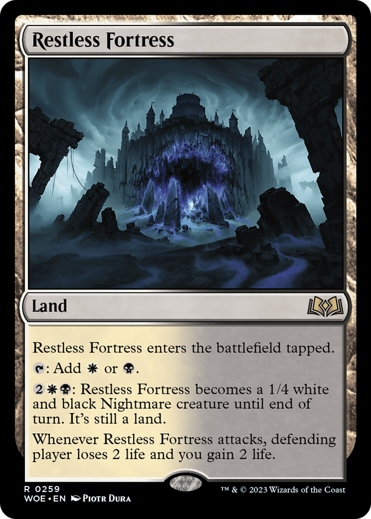 Restless Fortress (WOE-259)  - Wilds of Eldraine