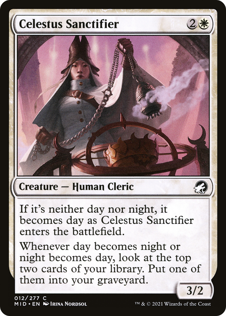 Celestus Sanctifier (MID-012)  - Innistrad: Midnight Hunt
