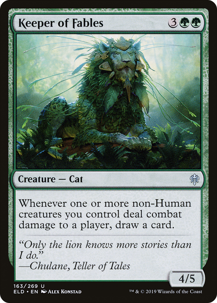 Keeper of Fables (ELD-163)  - Throne of Eldraine