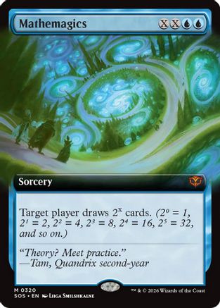 Mathemagics (Extended Art) (SOS-320)  - Secrets of Strixhaven