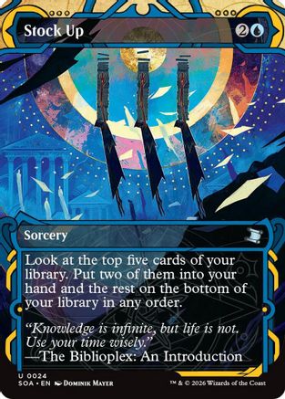 Stock Up (SOA-024)  Foil - Secrets of Strixhaven: Mystical Archive