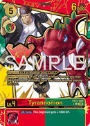 Tyrannomon (Rare Pull) (EX11-009) - Dawn of Liberator Foil