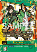 Pteromon (Rare Pull) (ST18-04) - Dawn of Liberator Foil