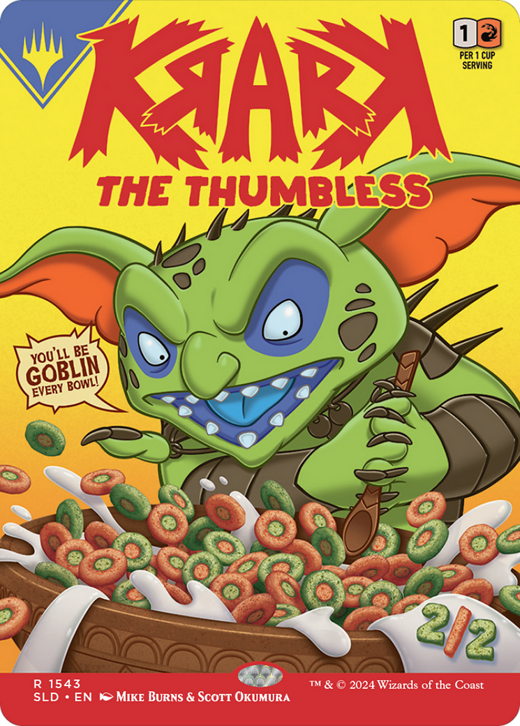 Krark, the Thumbless (SLD-1543)  Foil - Secret Lair Drop (Borderless)