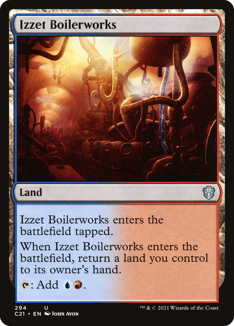 Izzet Boilerworks (C21-294)  - Commander 2021