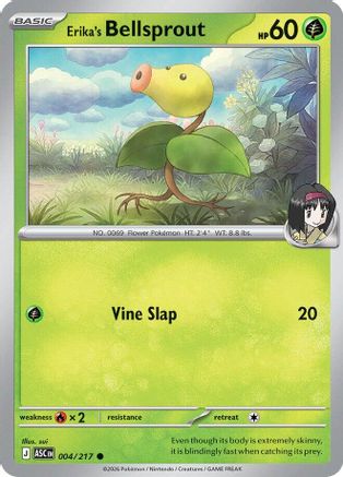 Erika's Bellsprout 004/217 ME Ascended Heroes - Common