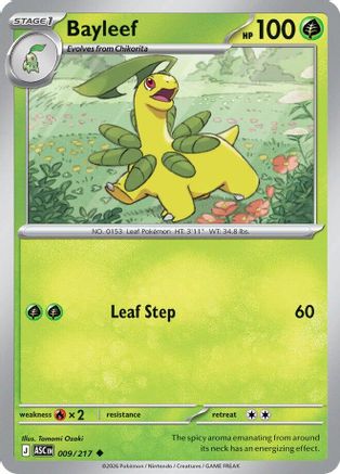 Bayleef 009/217 ME Ascended Heroes - Uncommon