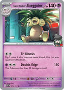 Team Rocket's  exeggutor 078  - Holofoil ME Ascended Heroes - Rare