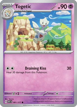 Togetic 081/217  ME Ascended Heroes - Common