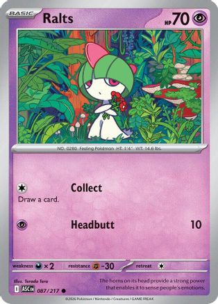 Ralts 087/217  ME Ascended Heroes - Common
