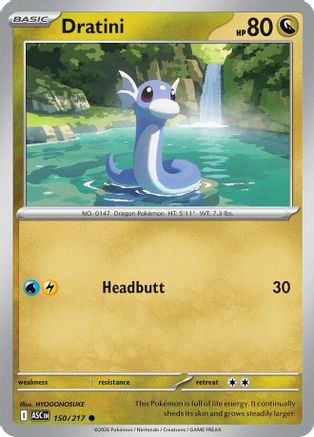 Dratini 150/217  ME Ascended Heroes - Common