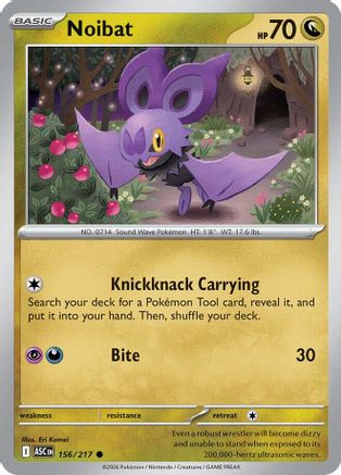 Noibat 156/217  ME Ascended Heroes - Common