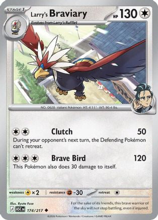 Larry's Braviary 174/217  ME Ascended Heroes - Uncommon