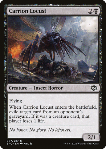 Carrion Locust (BRO-087)  - The Brothers' War