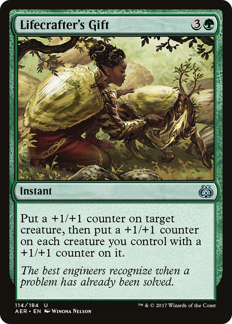 Lifecrafter's Gift (AER-114)  - Aether Revolt
