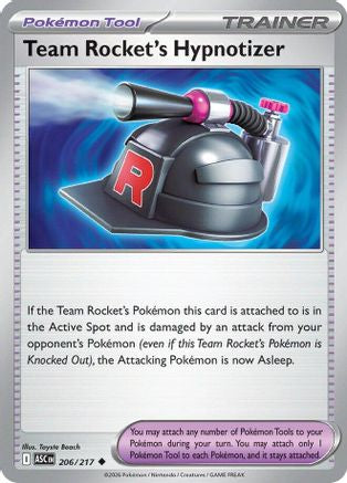 Team Rocket's Hypnotizer 206/217  ME Ascended Heroes - Uncommon