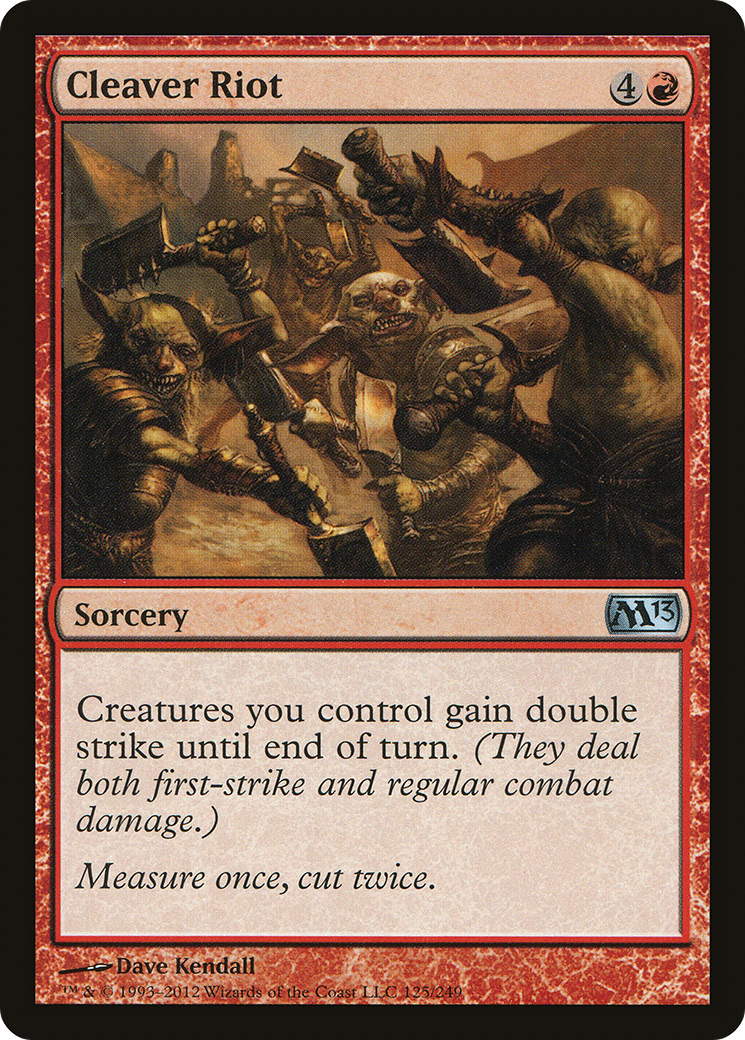 Cleaver Riot (M13-125)  - Magic 2013