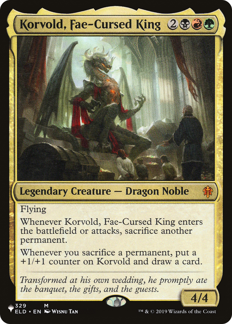 Korvold, Fae-Cursed King (LIST-329/269)  - The List