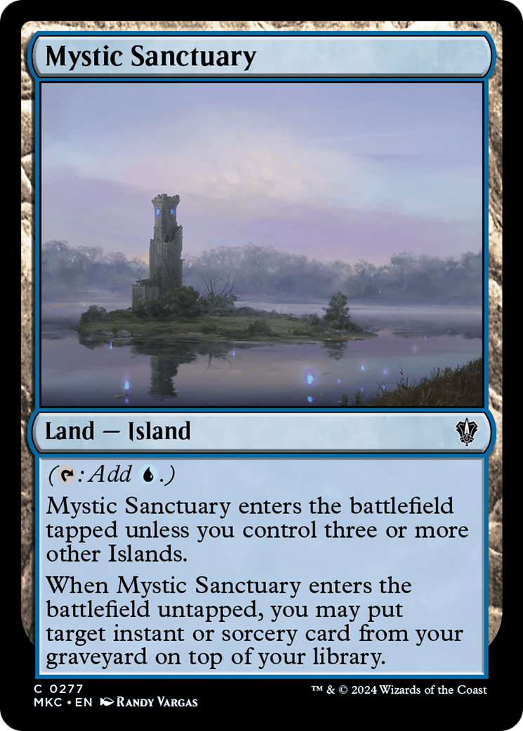 Mystic Sanctuary (MKC-277)  - Murders at Karlov Manor Commander