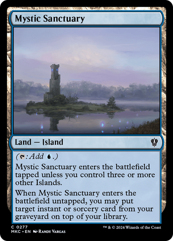 Mystic Sanctuary (MKC-277)  - Murders at Karlov Manor Commander