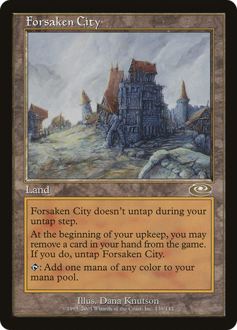 Forsaken City (PLS-139)  Foil - Planeshift