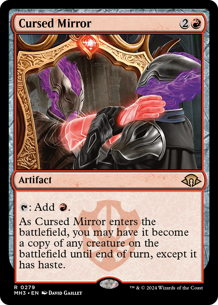 Cursed Mirror (MH3-279)  Foil - Modern Horizons 3