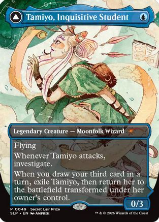 Tamiyo, Inquisitive Student (SLP-049) - Secret Lair Showdown