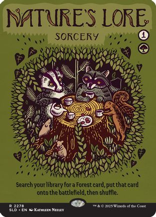 Nature's Lore (2278) (SLD-2278)  - Secret Lair Drop Series