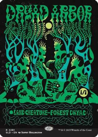 Dryad Arbor (SLD-2281)  Foil - Secret Lair Drop Series