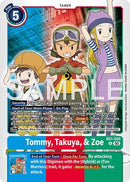 Tommy, Takuya, & Zoe (AD1-020) - Advanced Booster Digimon Generation Foil