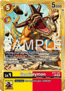 GeoGreymon (Alternate Art) (BT21-042) - Advanced Booster Digimon Generation Foil