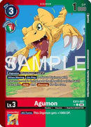 Agumon (Limited Foil) (EX11-007) - Dawn of Liberator Foil