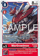 WarGrowlmon (BT12-016) - Advanced Booster Digimon Generation Foil