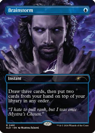 Brainstorm (2491) (SLD-2491)  - Secret Lair Drop Series