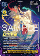 Sakuyamon: Maid Mode (Regionals 26-27 Season 1 Finalist) (ST22-06) - Starter Deck 22: Amethyst Mandala Advanced Deck Set Foil