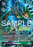 Titamon (Regionals 26-27 Season 1 Finalist) (P-209) - Digimon Promotion Cards Foil