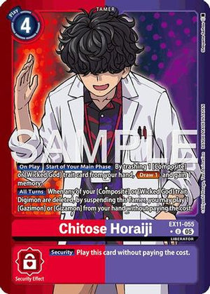 Chitose Horaiji (Limited Foil) (EX11-055) - Dawn of Liberator Foil