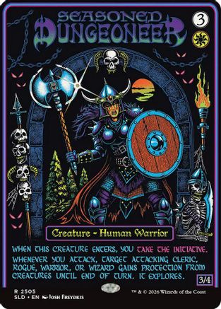 Seasoned Dungeoneer (SLD-2505)  Foil - Secret Lair Drop Series