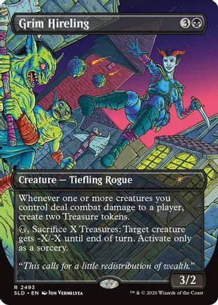 Grim Hireling (SLD-2493)  Foil - Secret Lair Drop Series