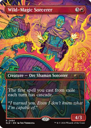 Wild-Magic Sorcerer (SLD-2494)  - Secret Lair Drop Series