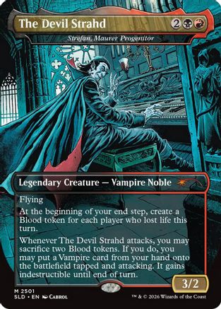 The Devil Strahd - Strefan, Maurer Progenitor (SLD-2501)  - Secret Lair Drop Series