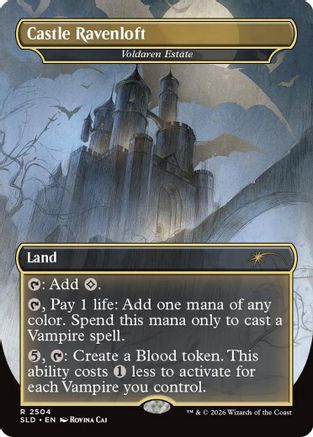 Castle Ravenloft - Voldaren Estate (SLD-2504)  - Secret Lair Drop Series