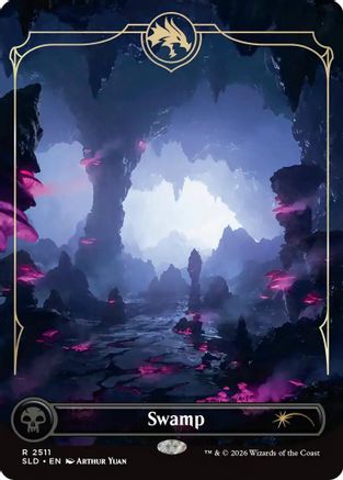 Swamp (2511) (SLD-2511)  - Secret Lair Drop Series