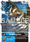 ZeigGreymon (AD1-013) - Advanced Booster Digimon Generation Foil