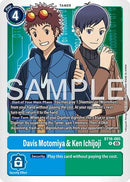 Davis Motomiya & Ken Ichijoji (BT16-085) - Advanced Booster Digimon Generation Foil