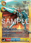 Gallantmon (X Antibody) (Gold Border) (EX8-073) - Advanced Booster Digimon Generation Foil